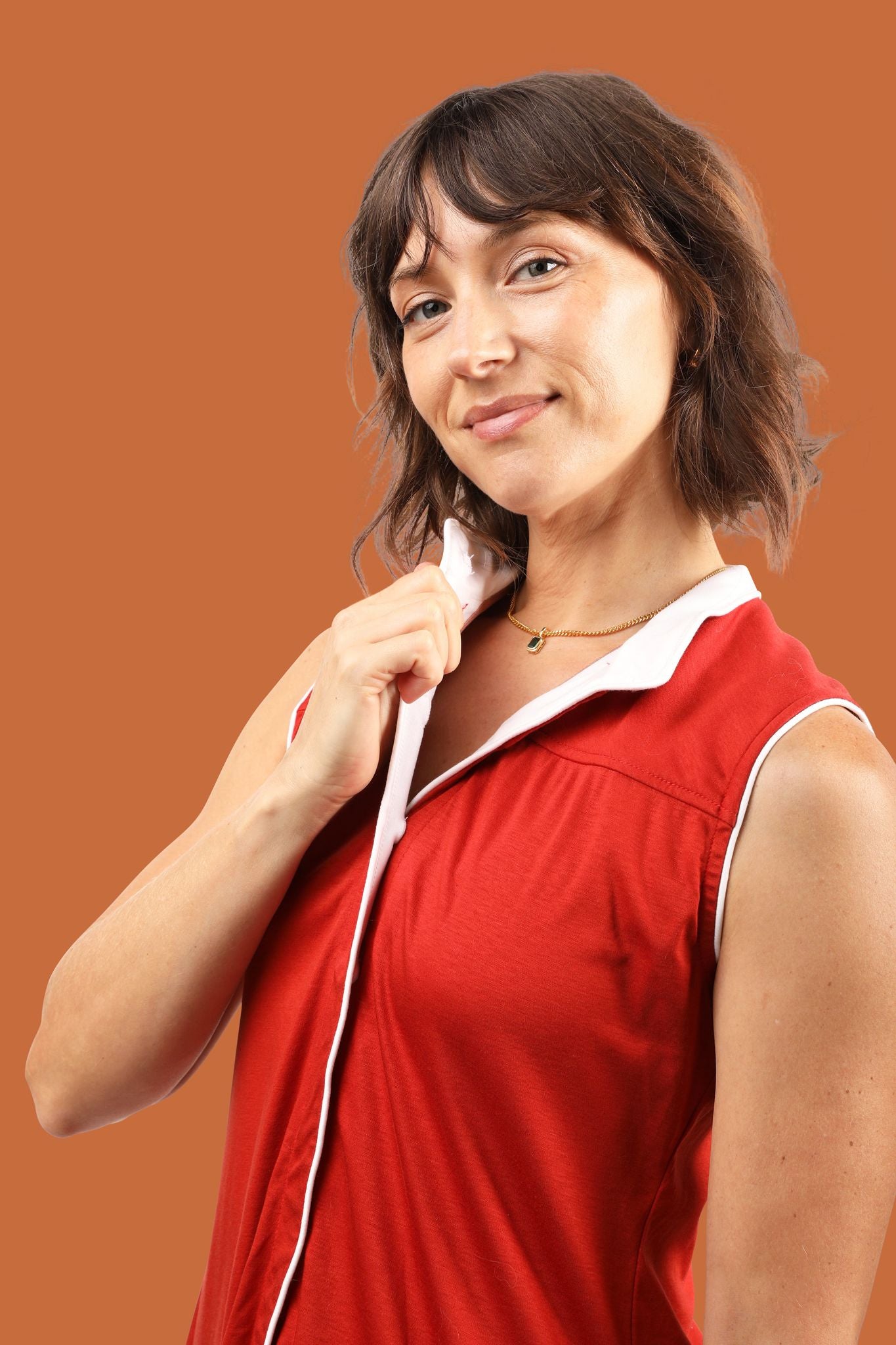 red golf dress The Scottie Golf Dress – H.H. Golden